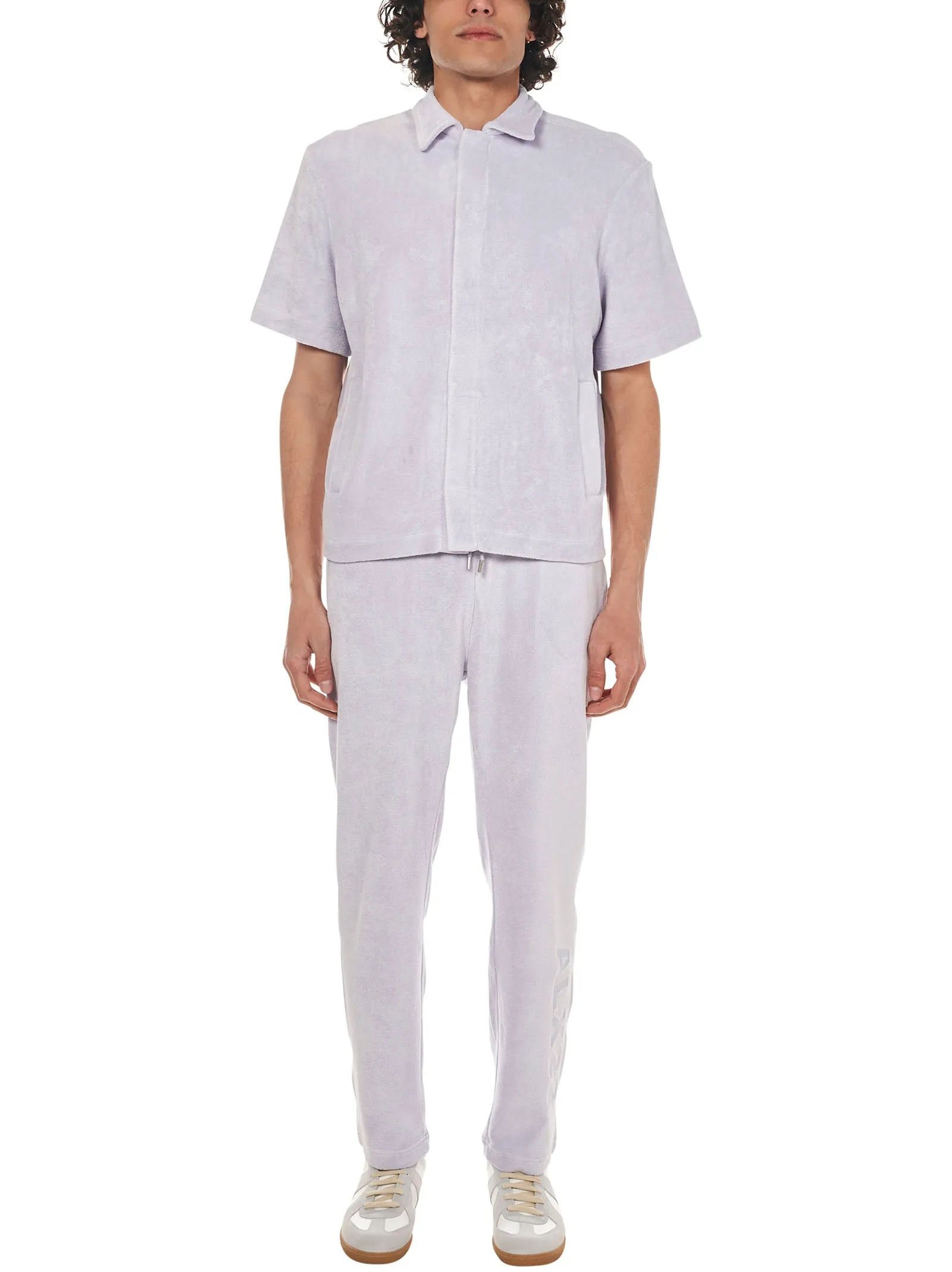 1017 ALYX 9SM Logo Embroidered Toweling Polo Shirt