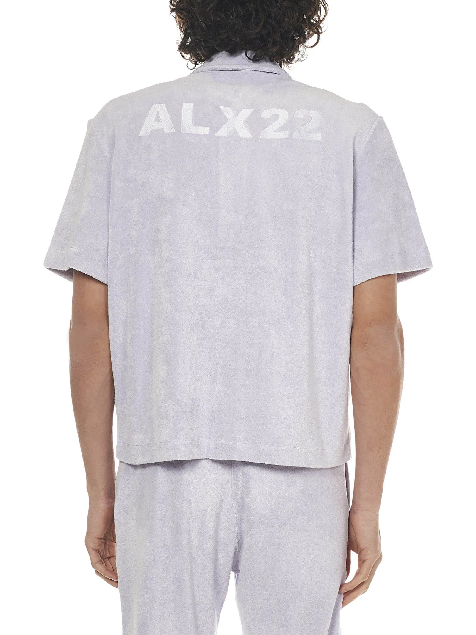 1017 ALYX 9SM Logo Embroidered Toweling Polo Shirt