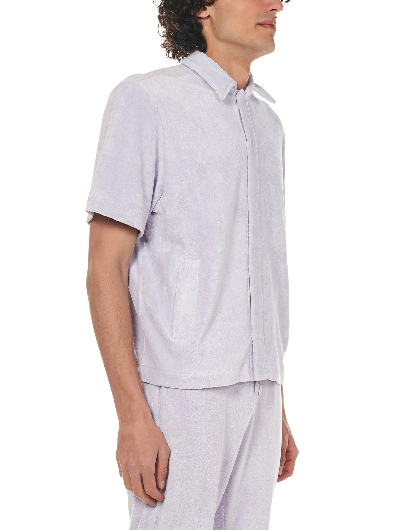 1017 ALYX 9SM Logo Embroidered Toweling Polo Shirt