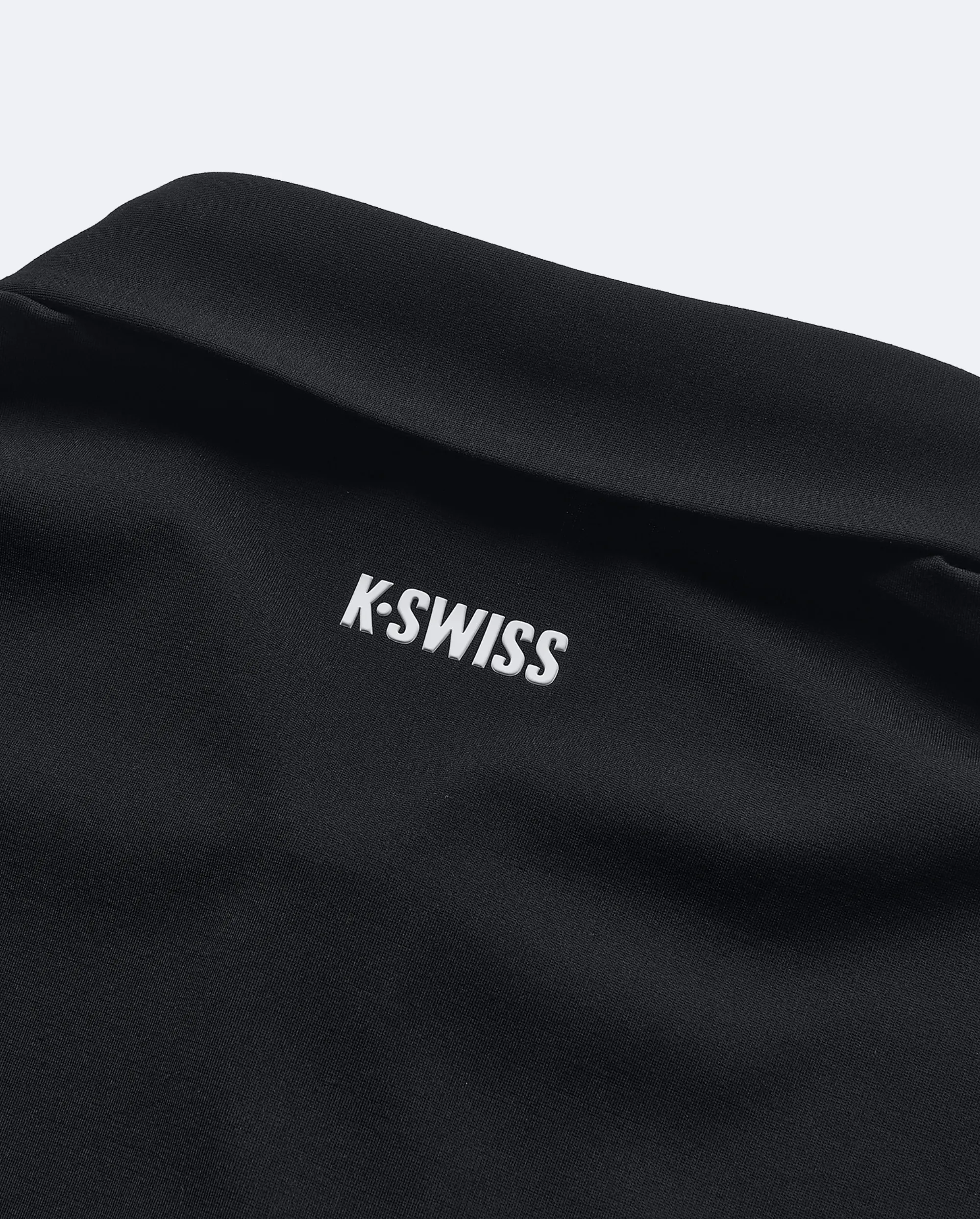 109877-008 | MEN'S K-SWISS TENNIS CLUB LOGO POLO SHIRT | BLACK