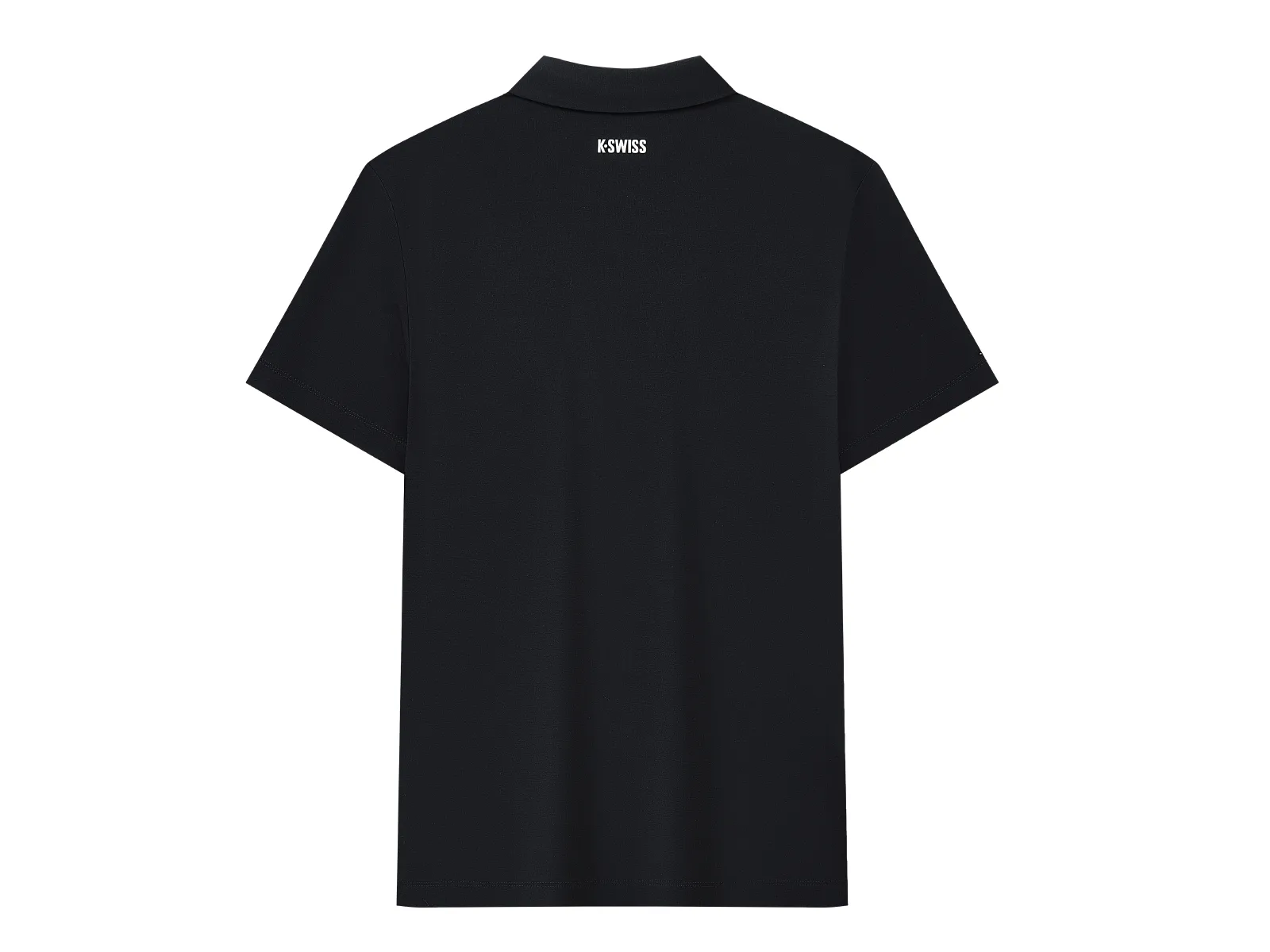 109877-008 | MEN'S K-SWISS TENNIS CLUB LOGO POLO SHIRT | BLACK