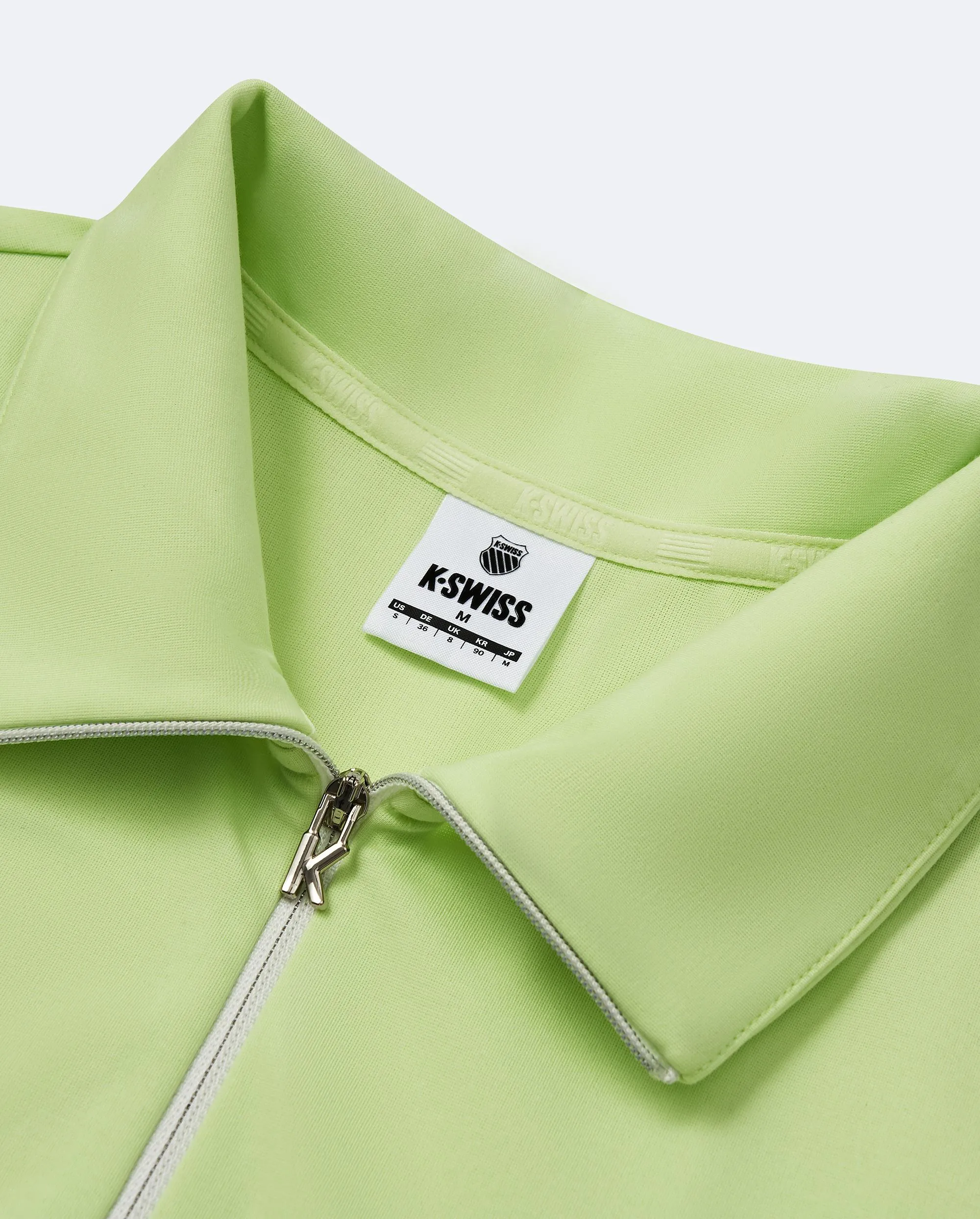 1910773-334 | WOMEN'S LOGO HALF-ZIP COLOR BLOCKS POLO DRESS | GREEN/MULTI