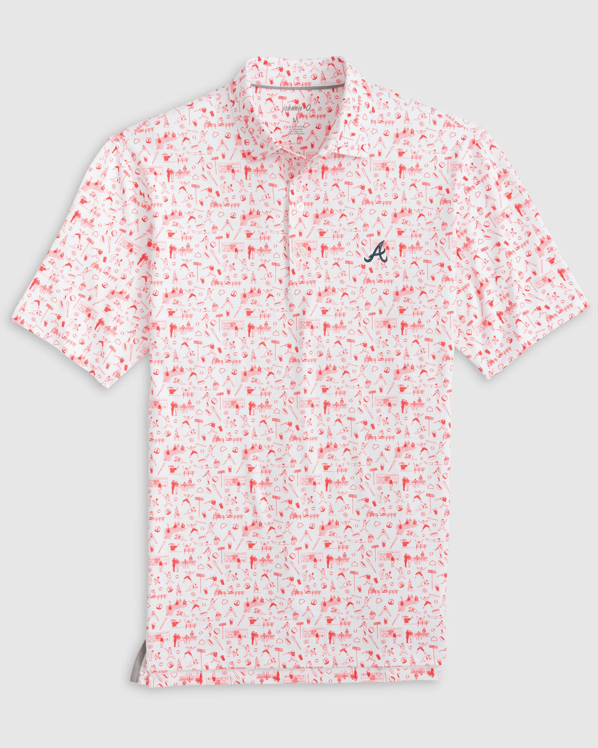 Atlanta Braves Ballpark Jersey Performance Polo