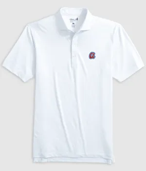 Atlanta Braves Slade Performance Jersey Printed Polo - Cooperstown Logo