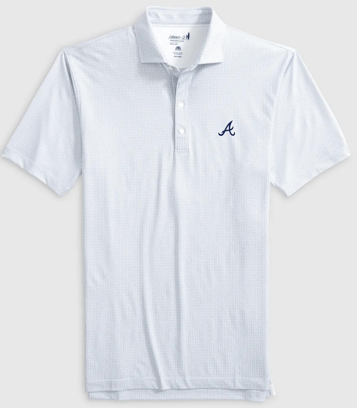 Atlanta Braves Slade Performance Jersey Printed Polo