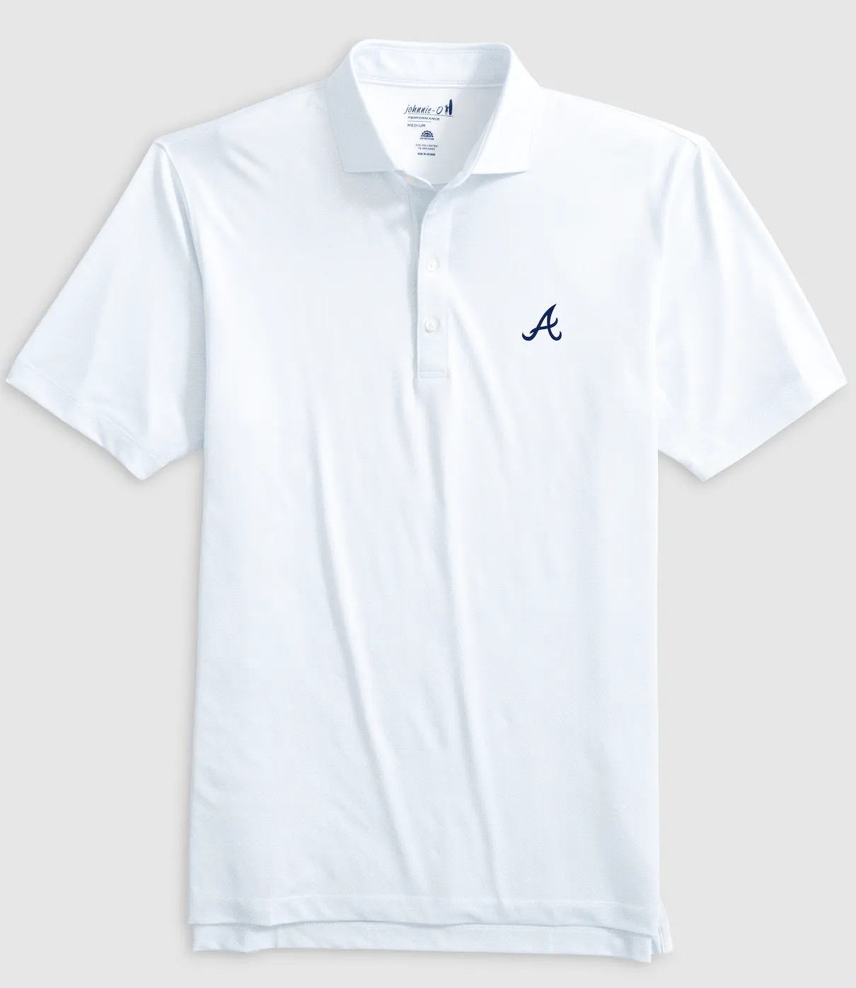 Atlanta Braves Slade Performance Jersey Printed Polo