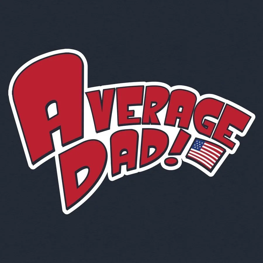 Average Dad T-Shirt - Midnight Navy
