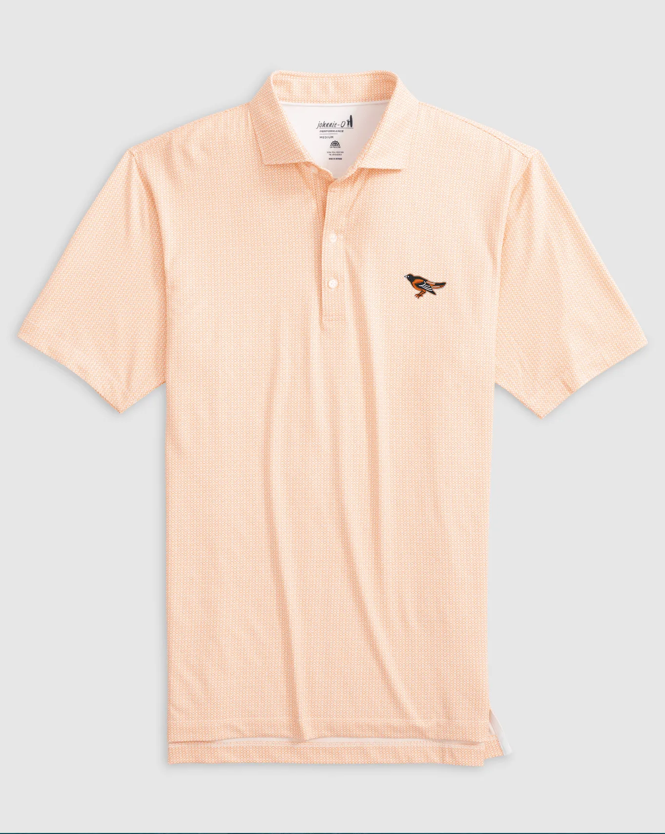 Baltimore Orioles Slade Performance Jersey Printed Polo - Cooperstown Logo