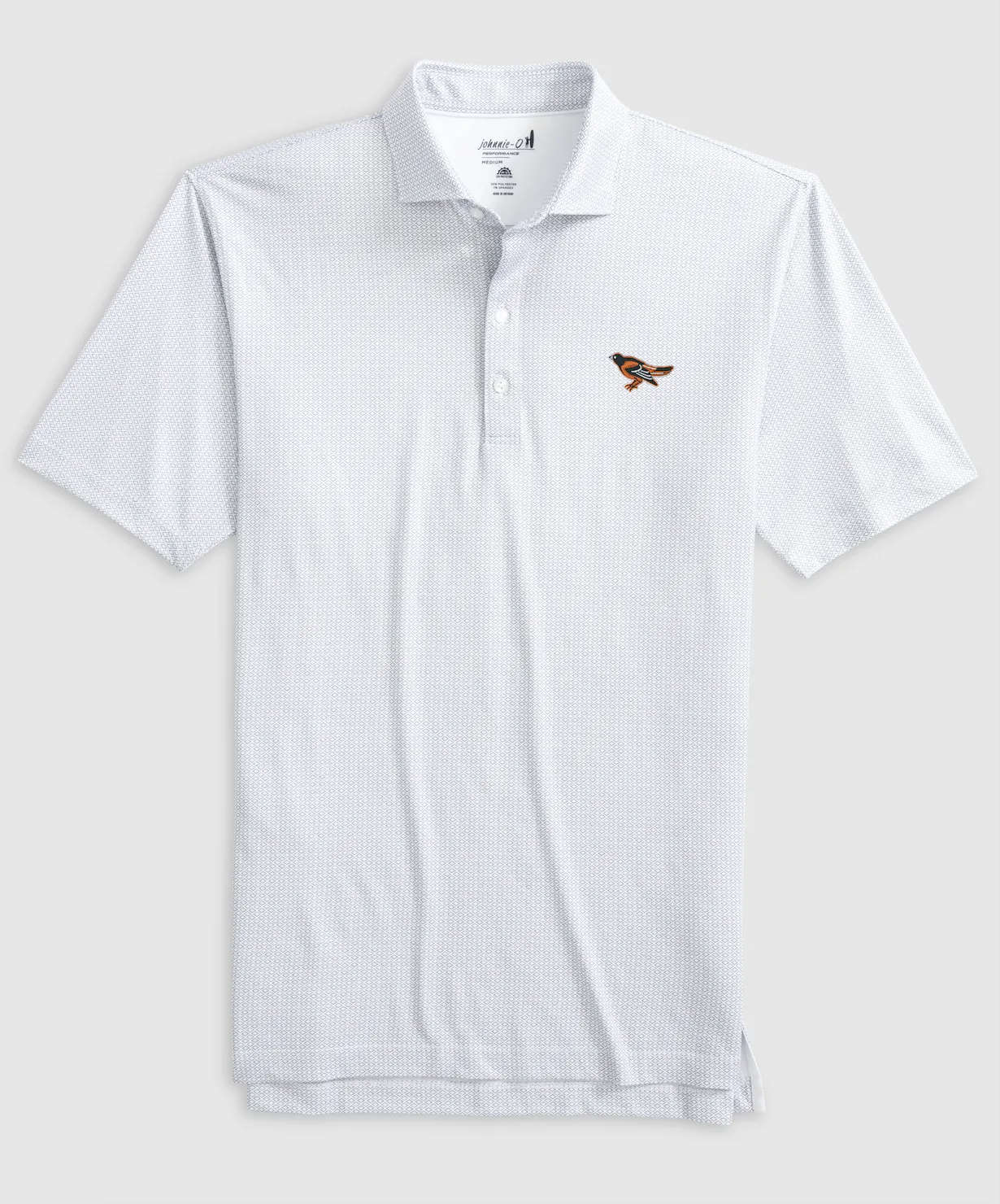 Baltimore Orioles Slade Performance Jersey Printed Polo - Cooperstown Logo
