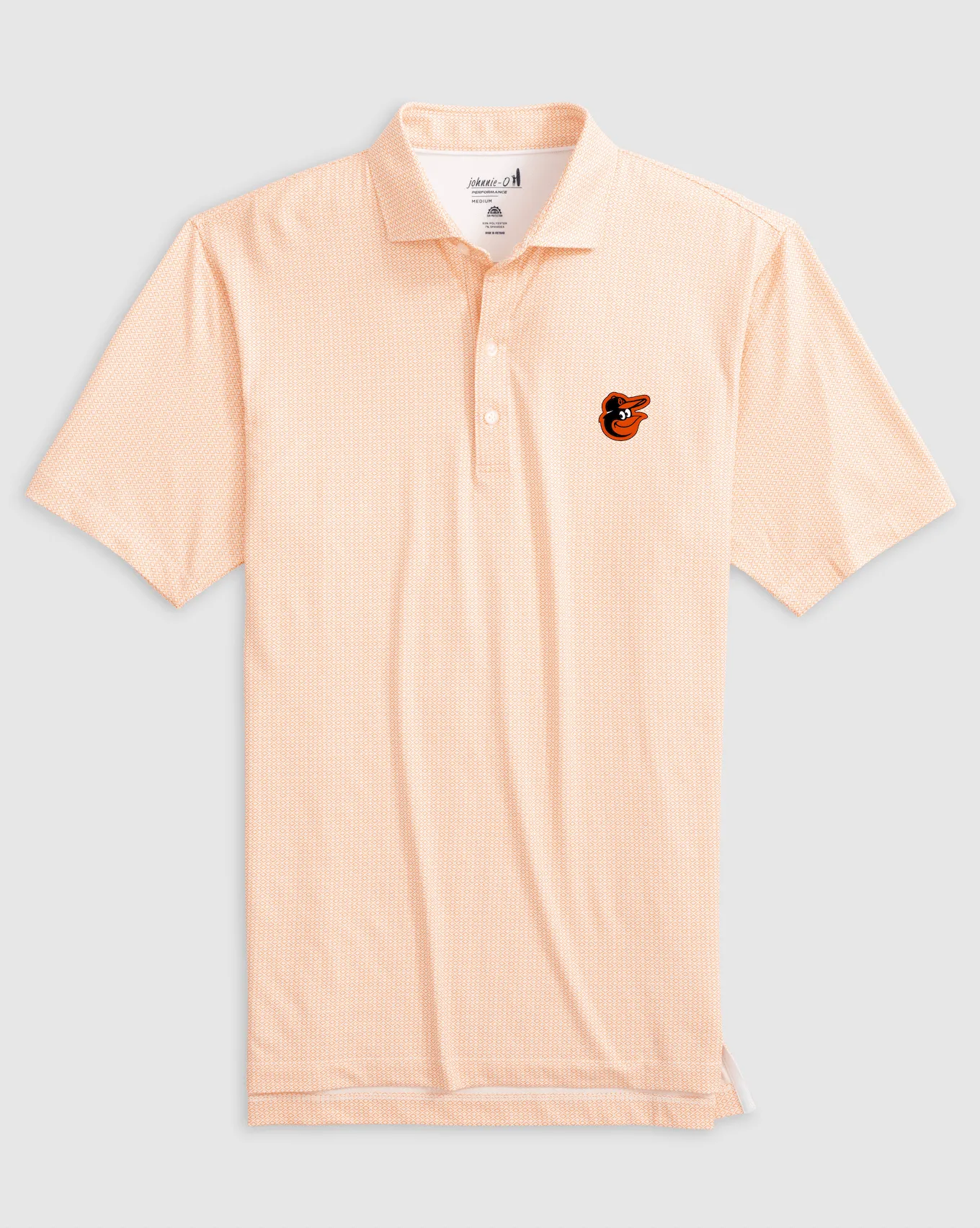 Baltimore Orioles Slade Performance Jersey Printed Polo - O Logo