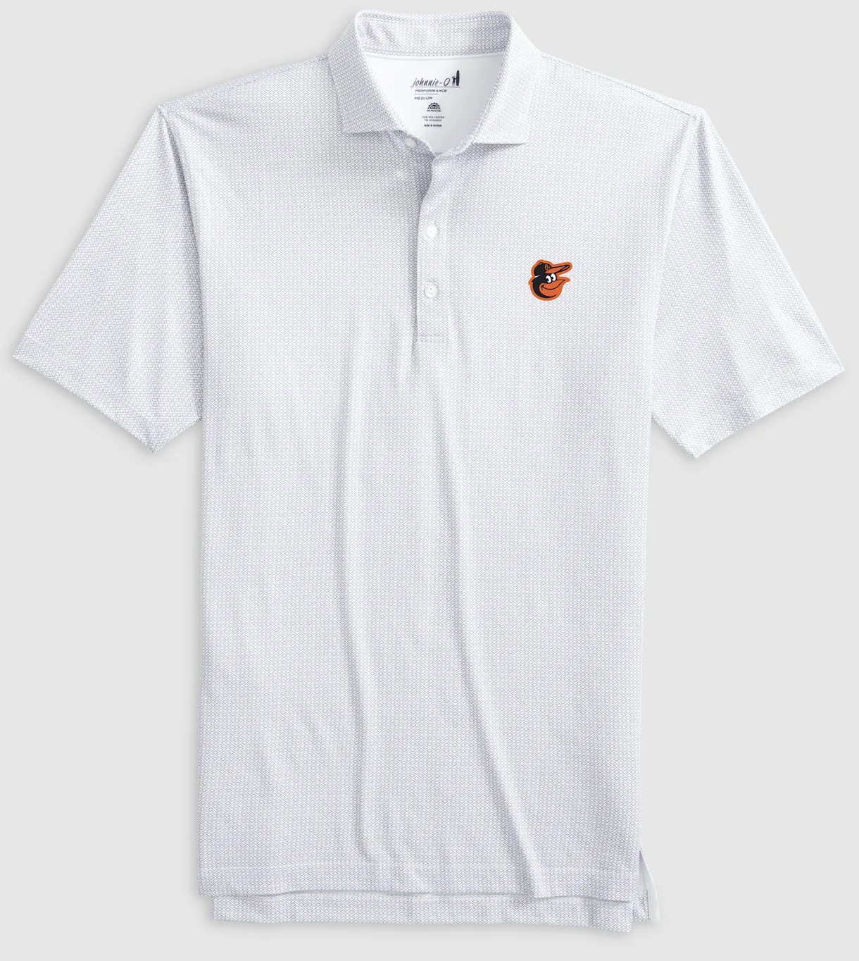 Baltimore Orioles Slade Performance Jersey Printed Polo - O Logo