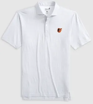 Baltimore Orioles Slade Performance Jersey Printed Polo - O Logo