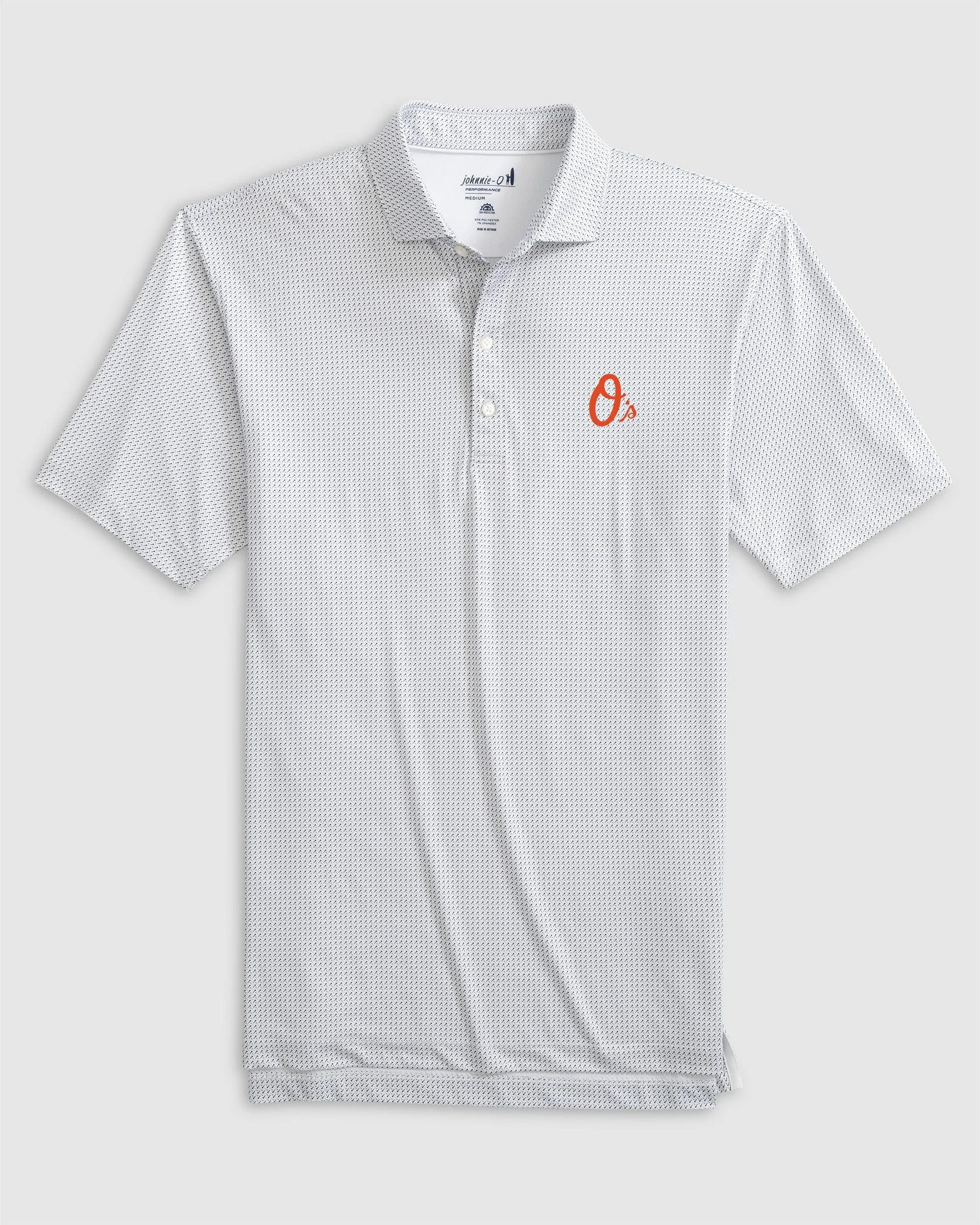 Baltimore Orioles Tee Time Performance Jersey Polo