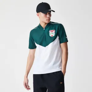 Caddyshack BushWood White 1/4 Zip Polo T-Shirt