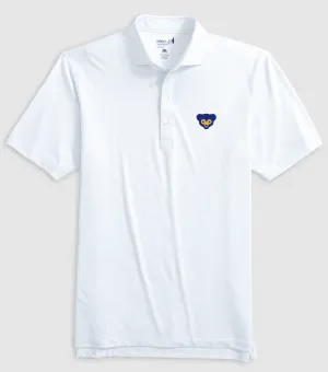 Chicago Cubs Slade Performance Jersey Printed Polo - Cooperstown Logo