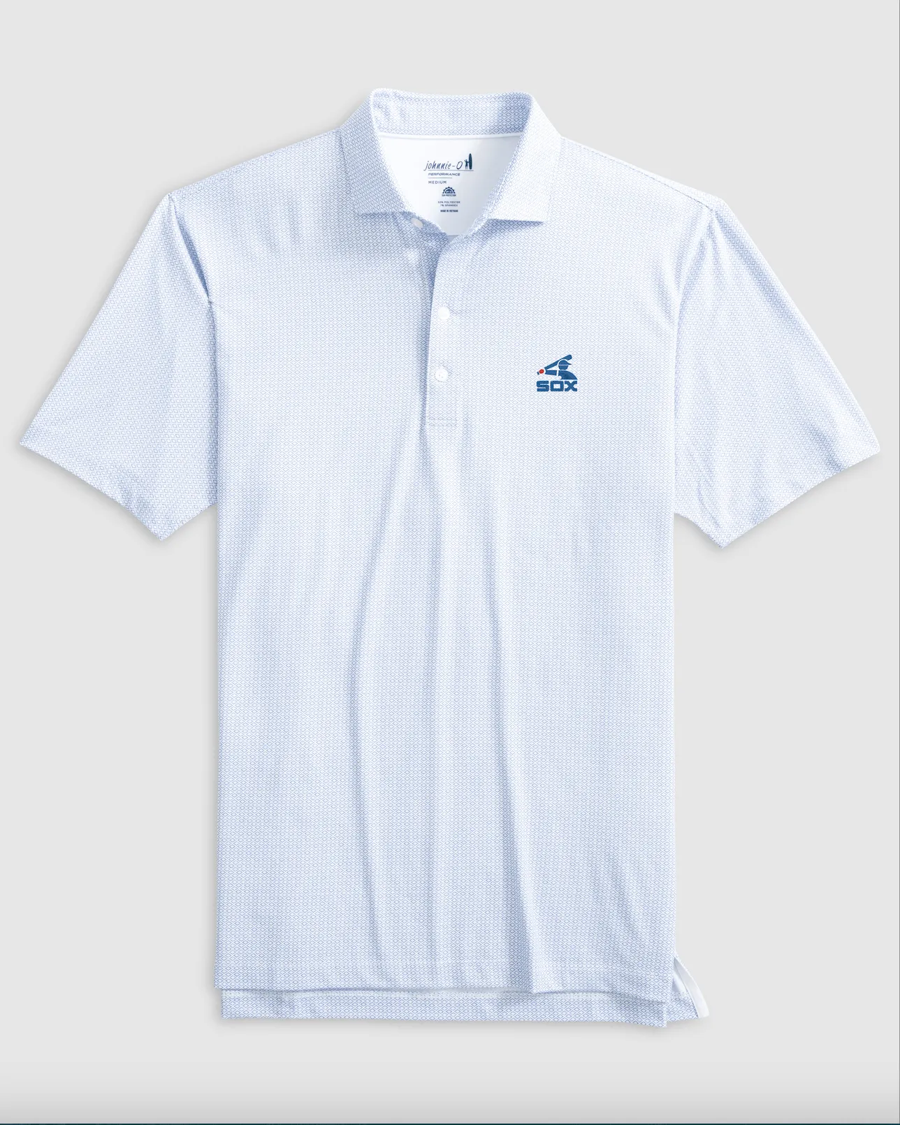 Chicago White Sox Slade Performance Jersey Printed Polo - Cooperstown Logo