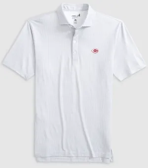 Cincinnati Reds Slade Performance Jersey Printed Polo