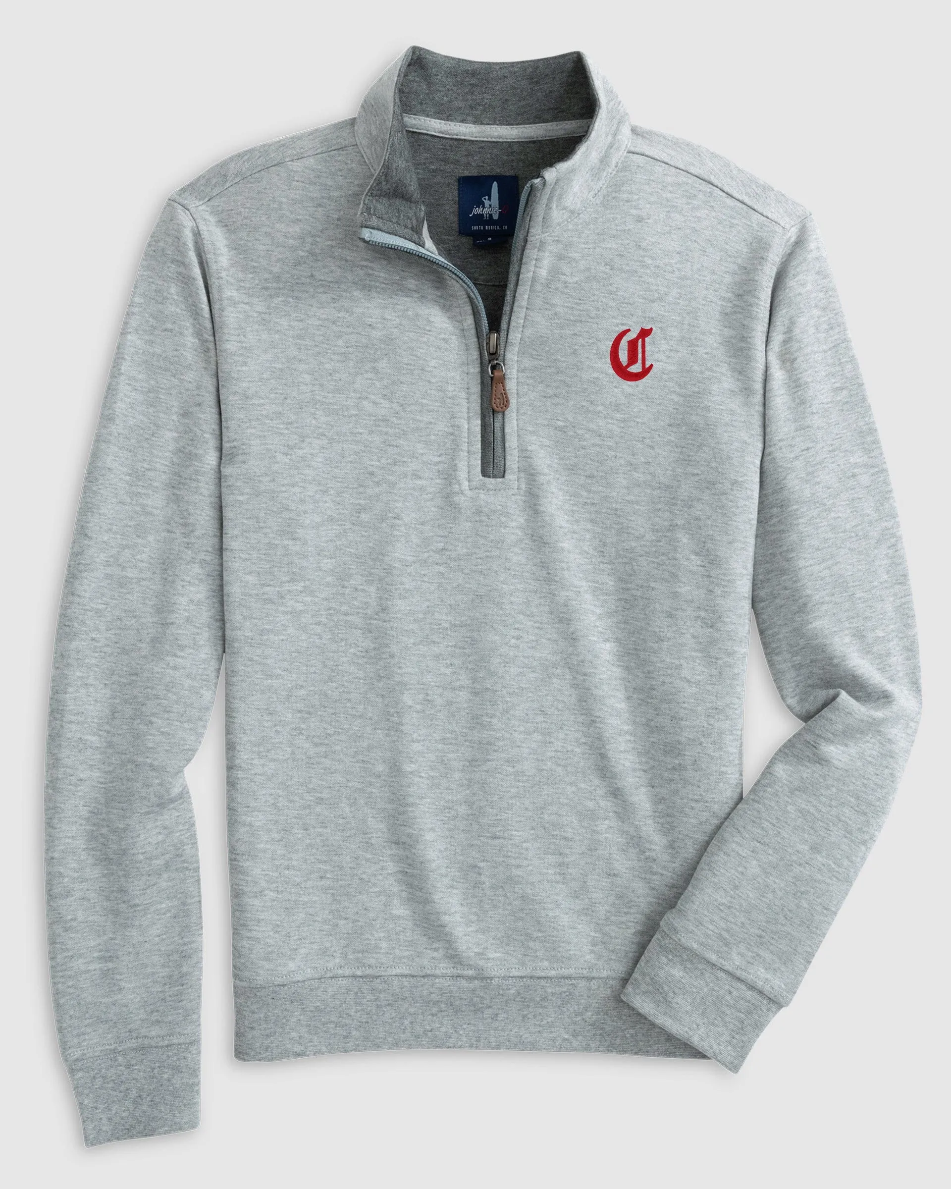 Cincinnati Reds Sully 1/4 Zip - Cooperstown Logo