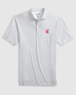Cincinnati Reds Tee Time Performance Jersey Polo - Cooperstown Logo