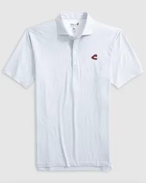 Cleveland Guardians Slade Performance Jersey Printed Polo - Cooperstown Logo