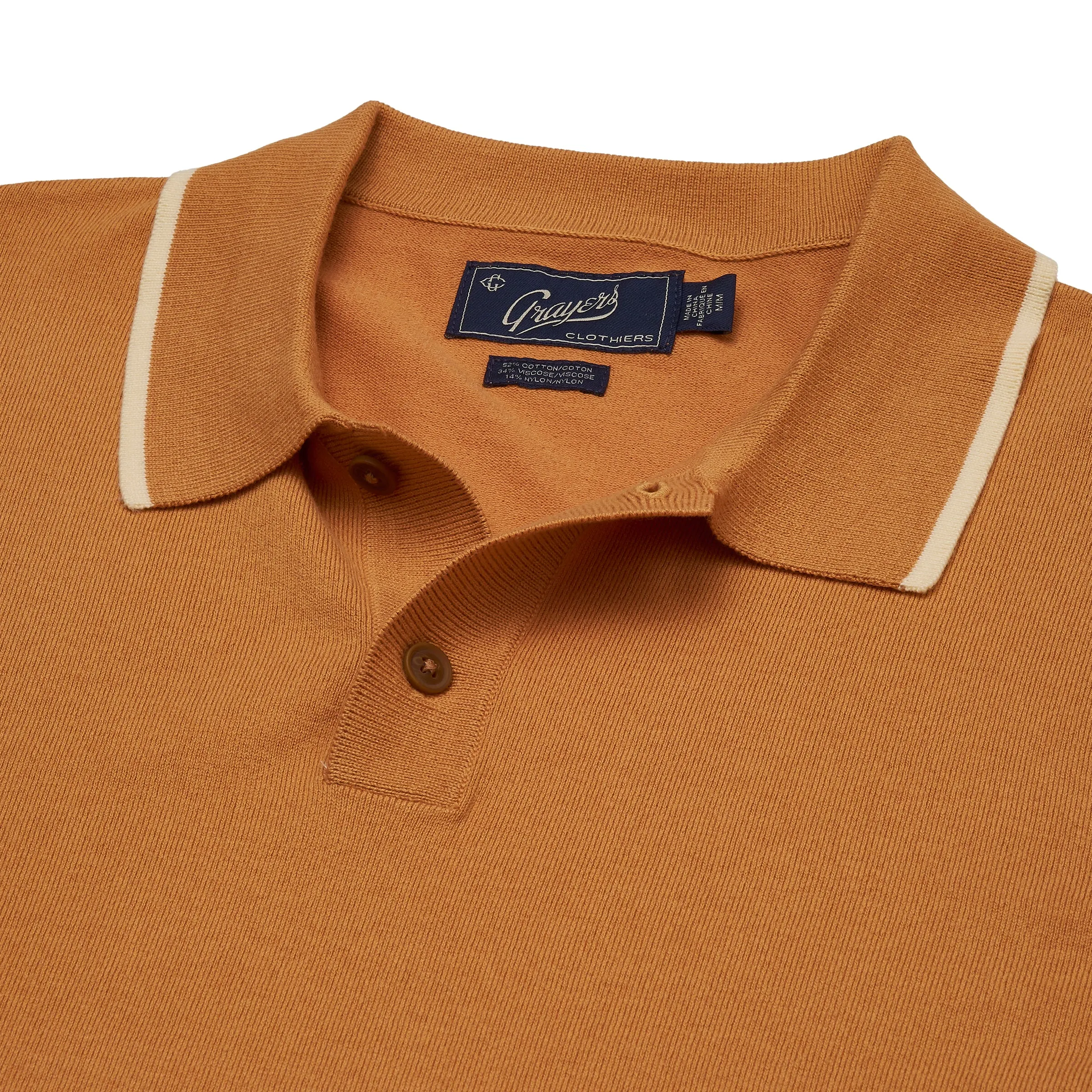Cloud Cotton Viscose Sweater Polo - Butterum