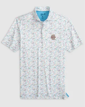 College of Charleston Sweet Carolinas Printed Jersey Performance Polo