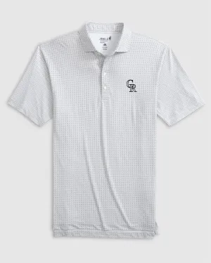 Colorado Rockies Tee Time Performance Jersey Polo