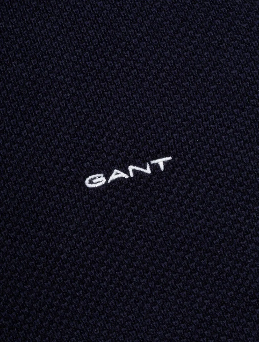 Cotton Pique Polo Evening Blue