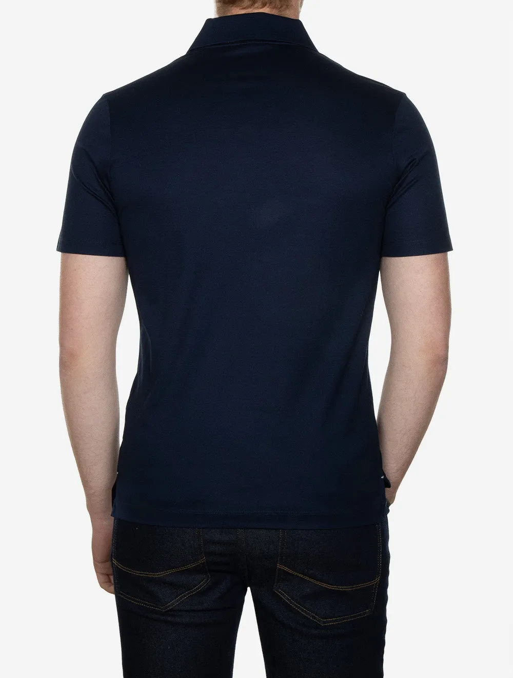 Cotton Polo Blue