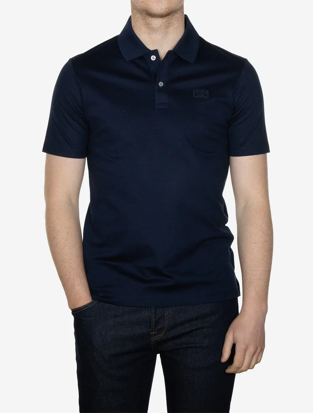 Cotton Polo Blue