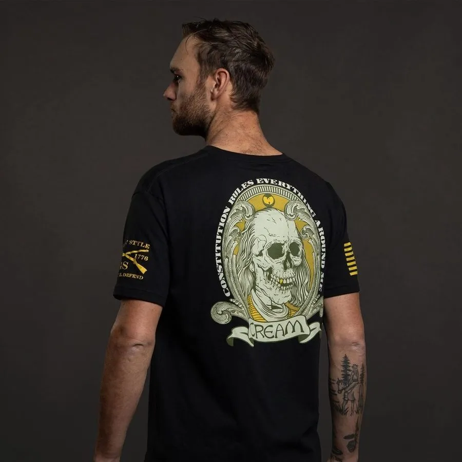 Cream T-Shirt - Black