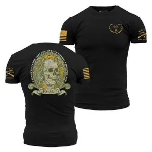 Cream T-Shirt - Black