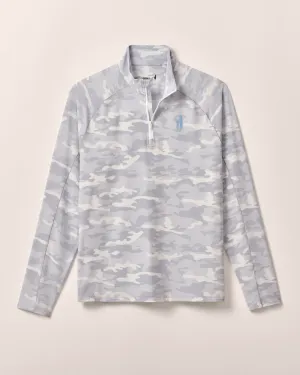 Custom Surfer Logo Patton Performance Camo 1/4 Zip Pullover