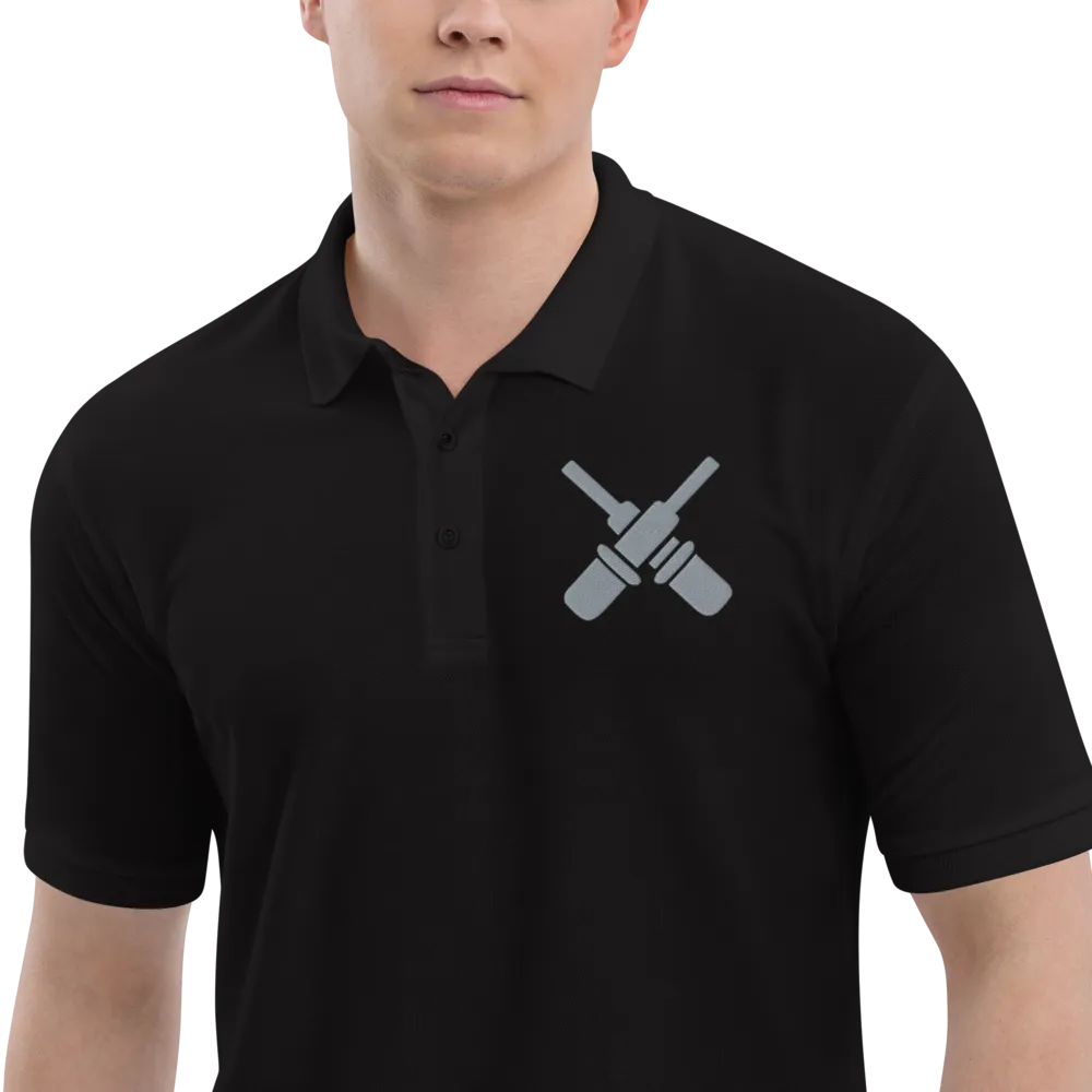 Custom US Navy Ranks, Insignia Embroidered Port Authority Polo Shirt