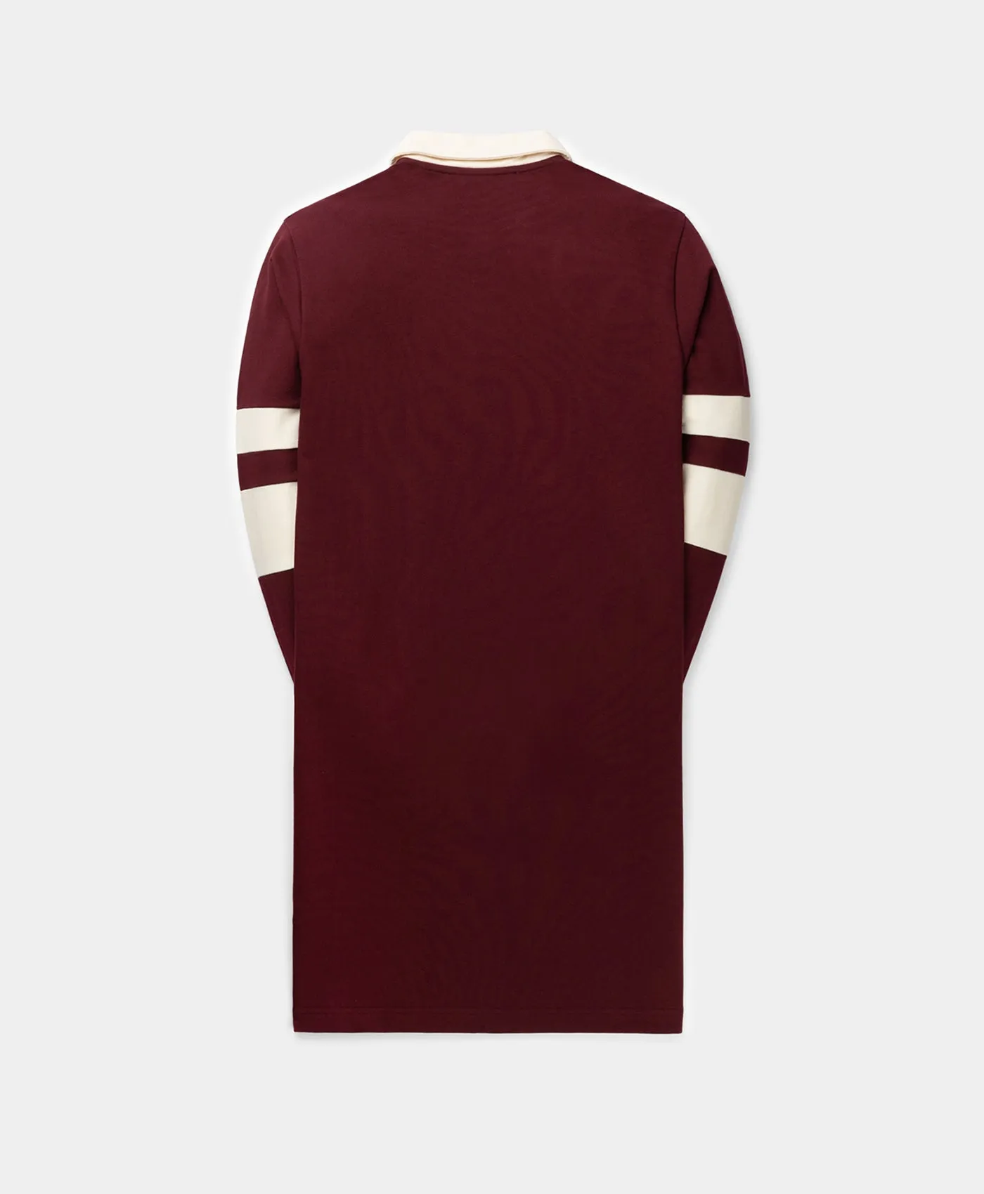 Daily Paper x Dreamville Bordeaux Cream Polo Dress