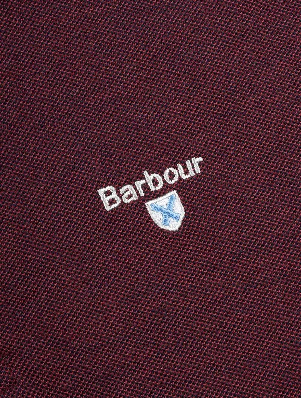 Essential Sports Polo Mix Dark Red