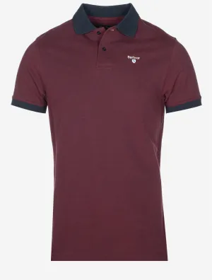 Essential Sports Polo Mix Dark Red