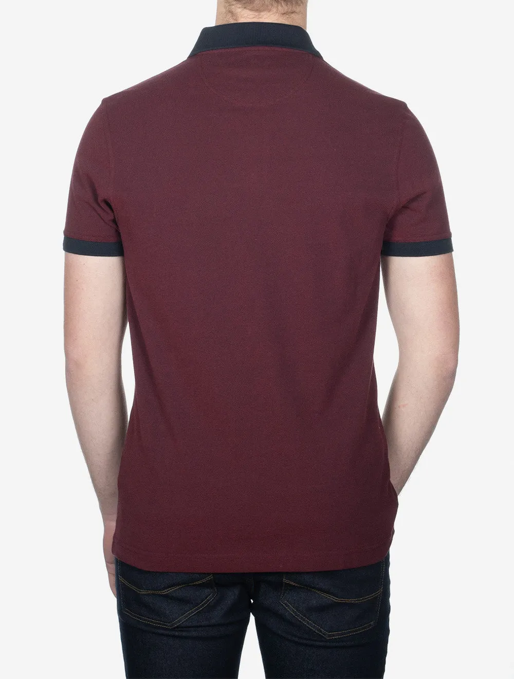 Essential Sports Polo Mix Dark Red