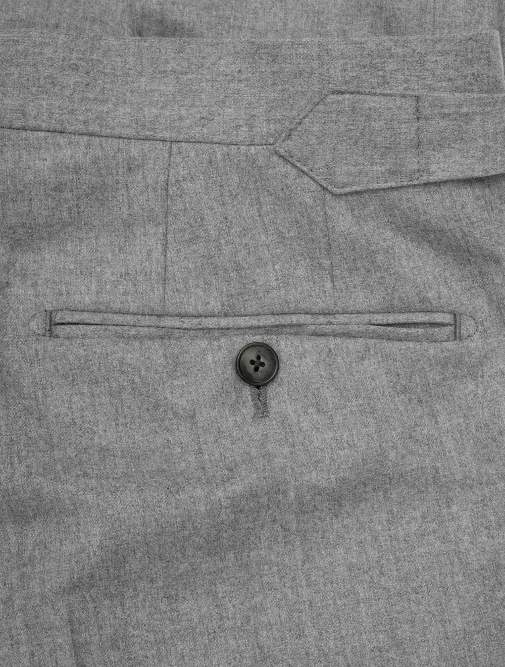 Flannel Trousers Grey