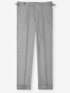 Flannel Trousers Grey