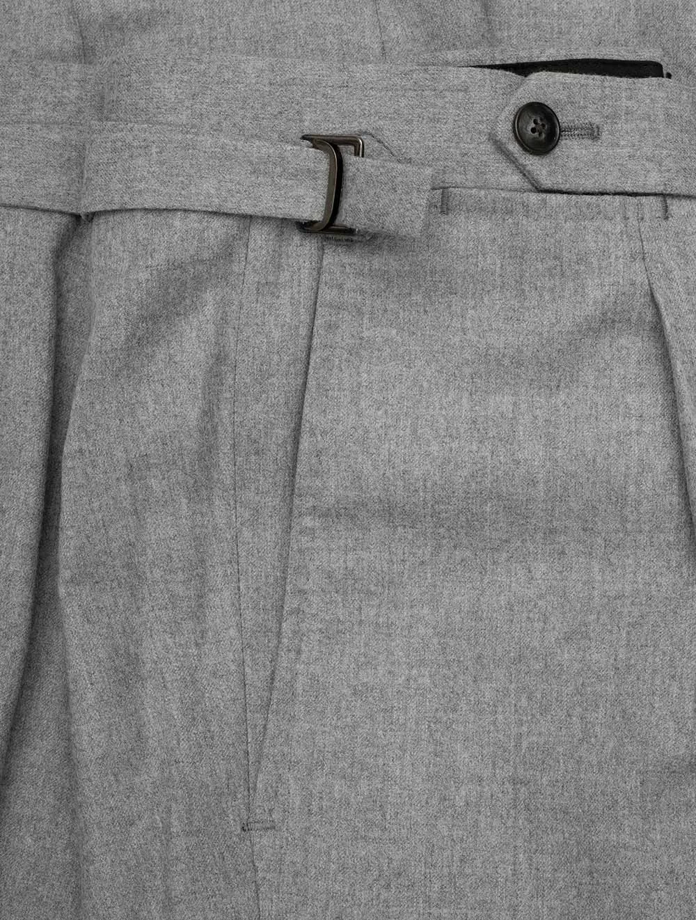 Flannel Trousers Grey
