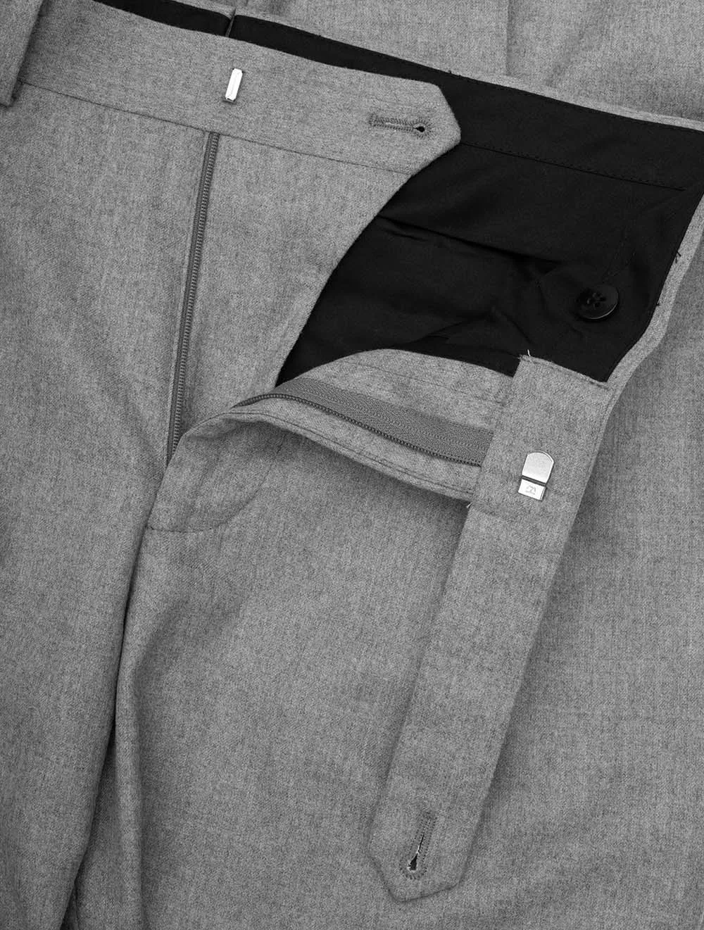 Flannel Trousers Grey