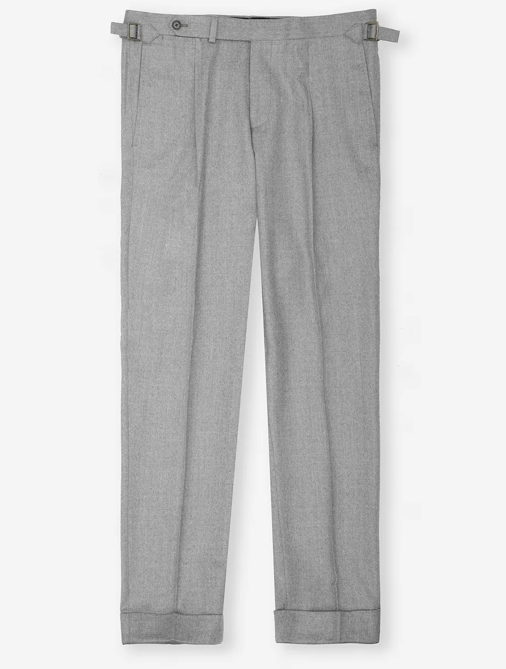 Flannel Trousers Grey