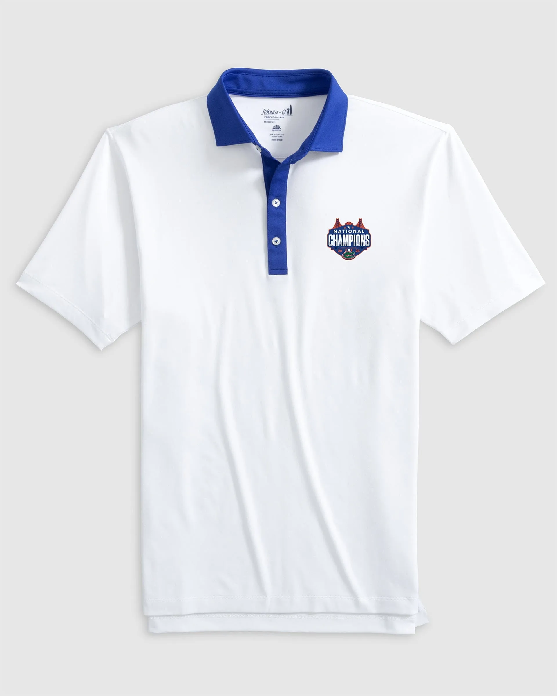 Florida Ramos Performance Jersey Polo - 2025 Men's College Basketball Champions Logo