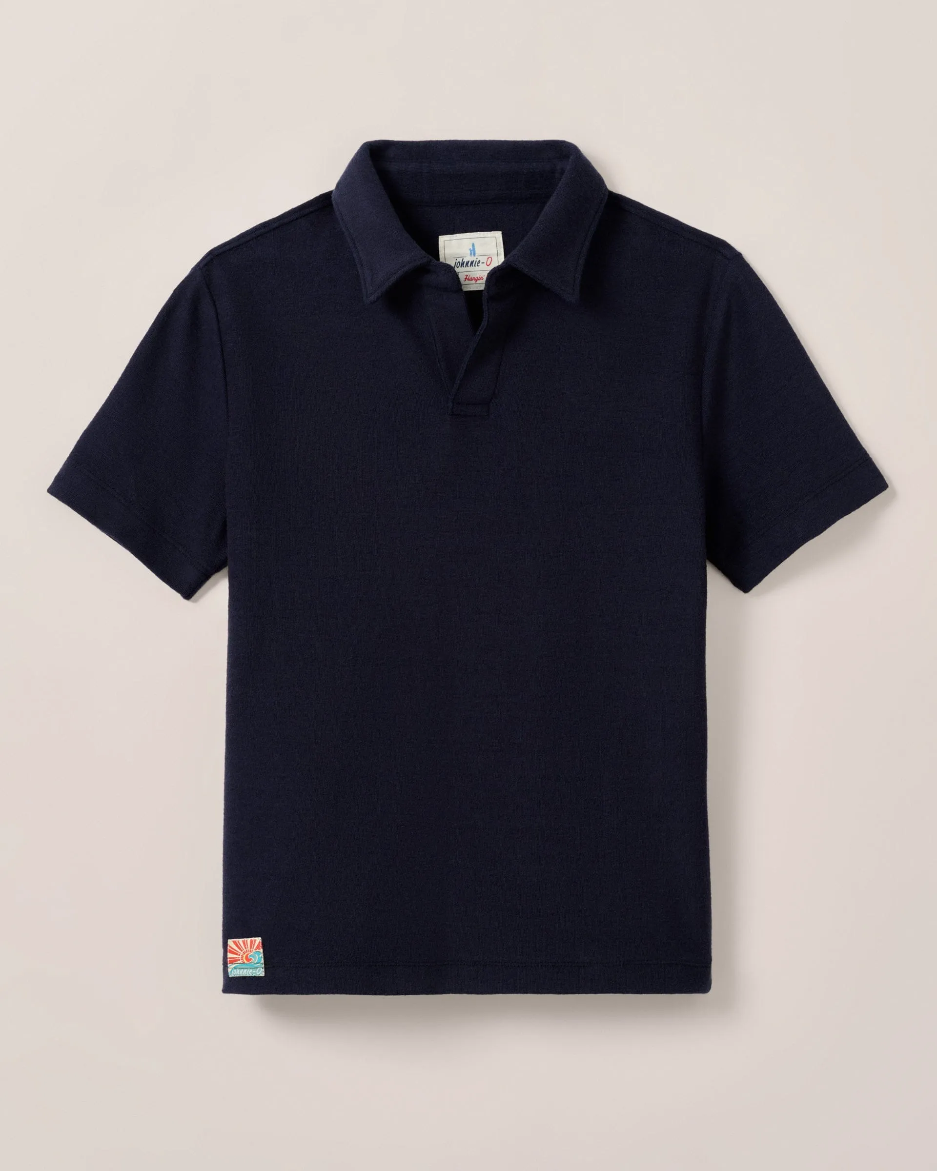 French Terry Johnny Collar Jr. Polo - Frankie