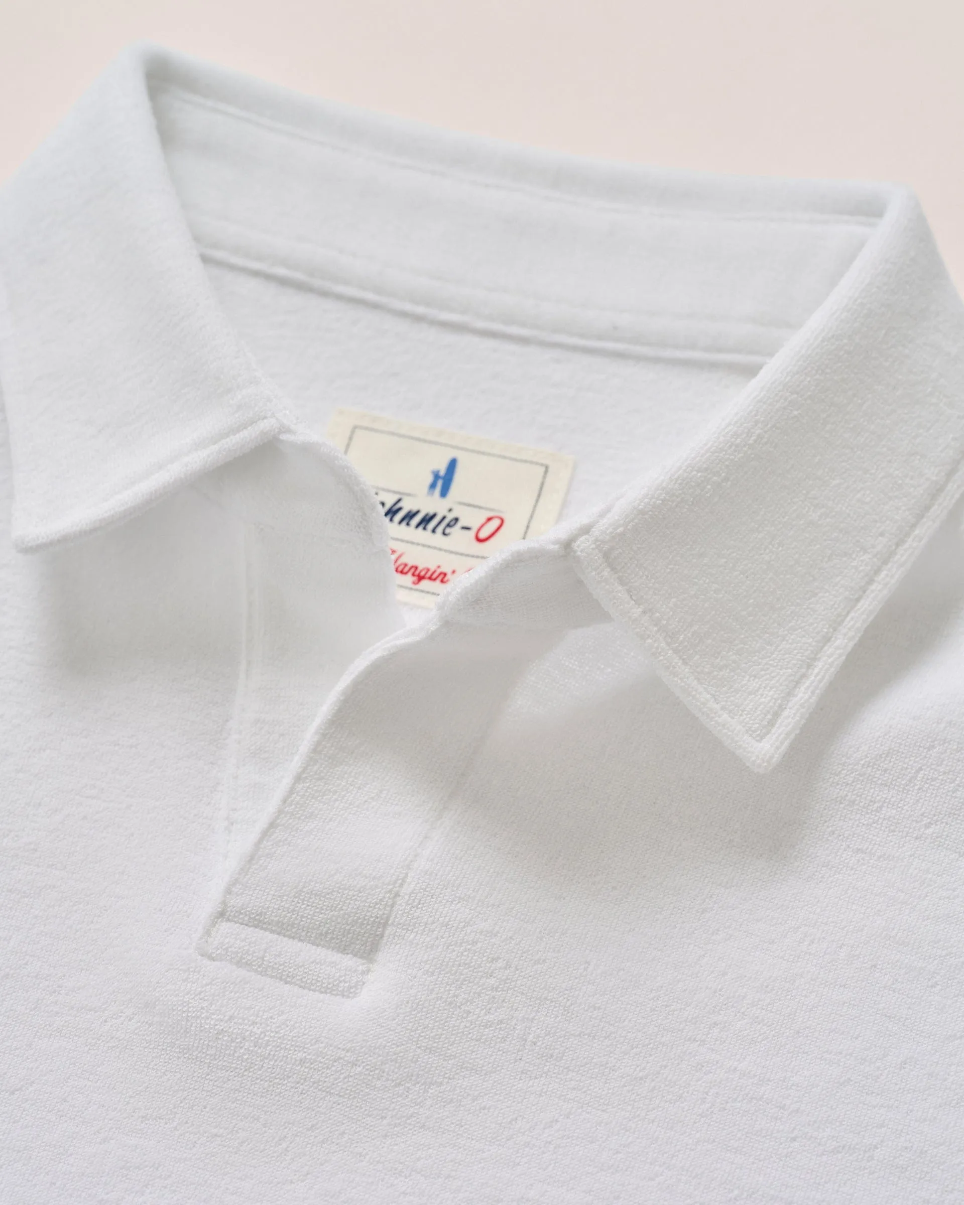 French Terry Johnny Collar Jr. Polo - Frankie
