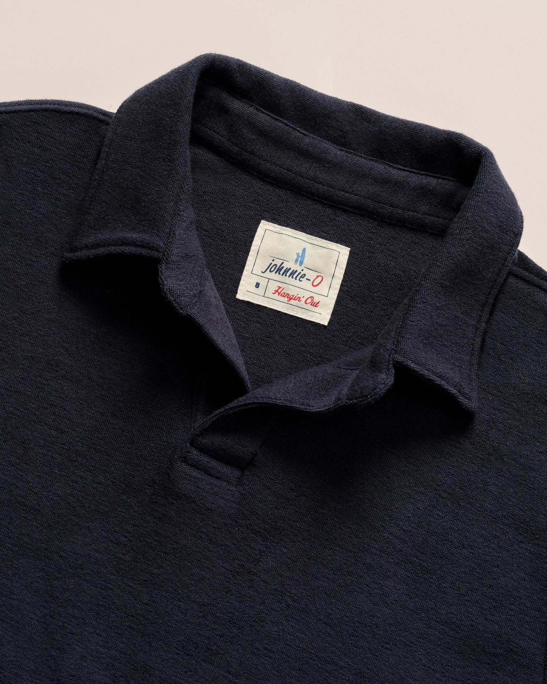 French Terry Johnny Collar Polo - Frankie