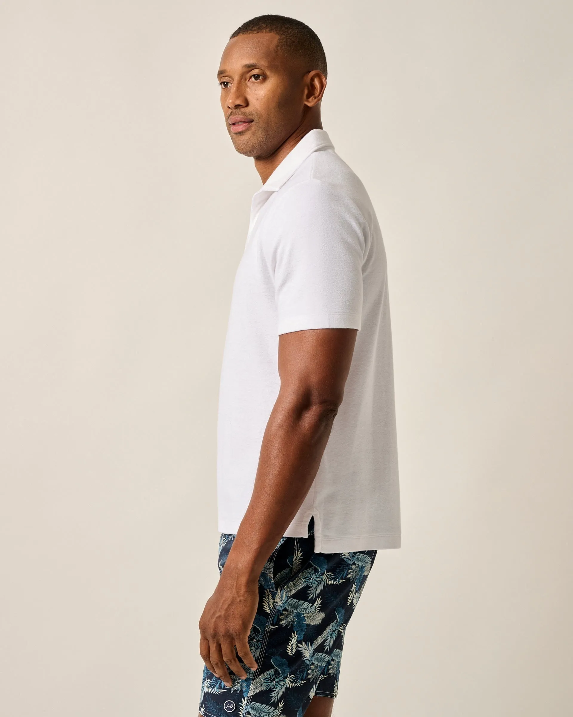 French Terry Johnny Collar Polo - Frankie