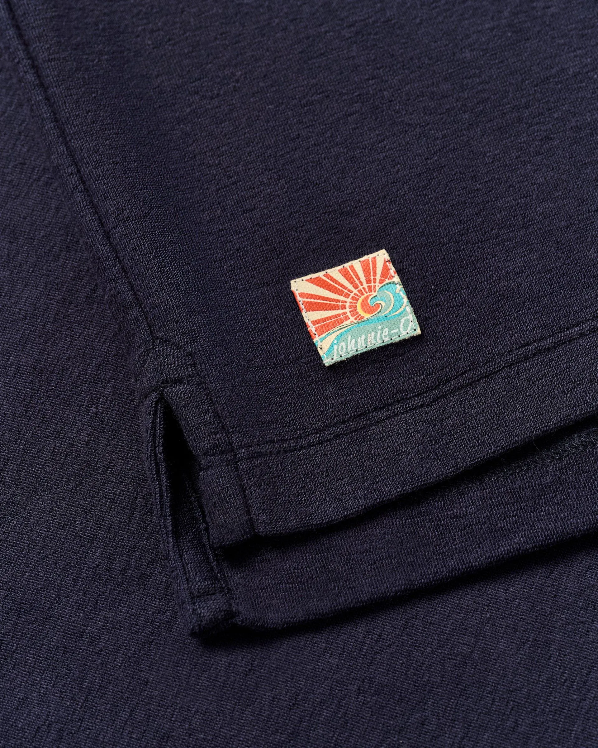 French Terry Johnny Collar Polo - Frankie