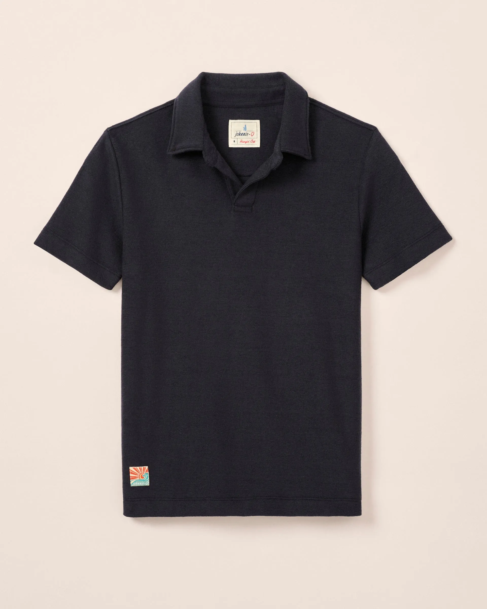 French Terry Johnny Collar Polo - Frankie